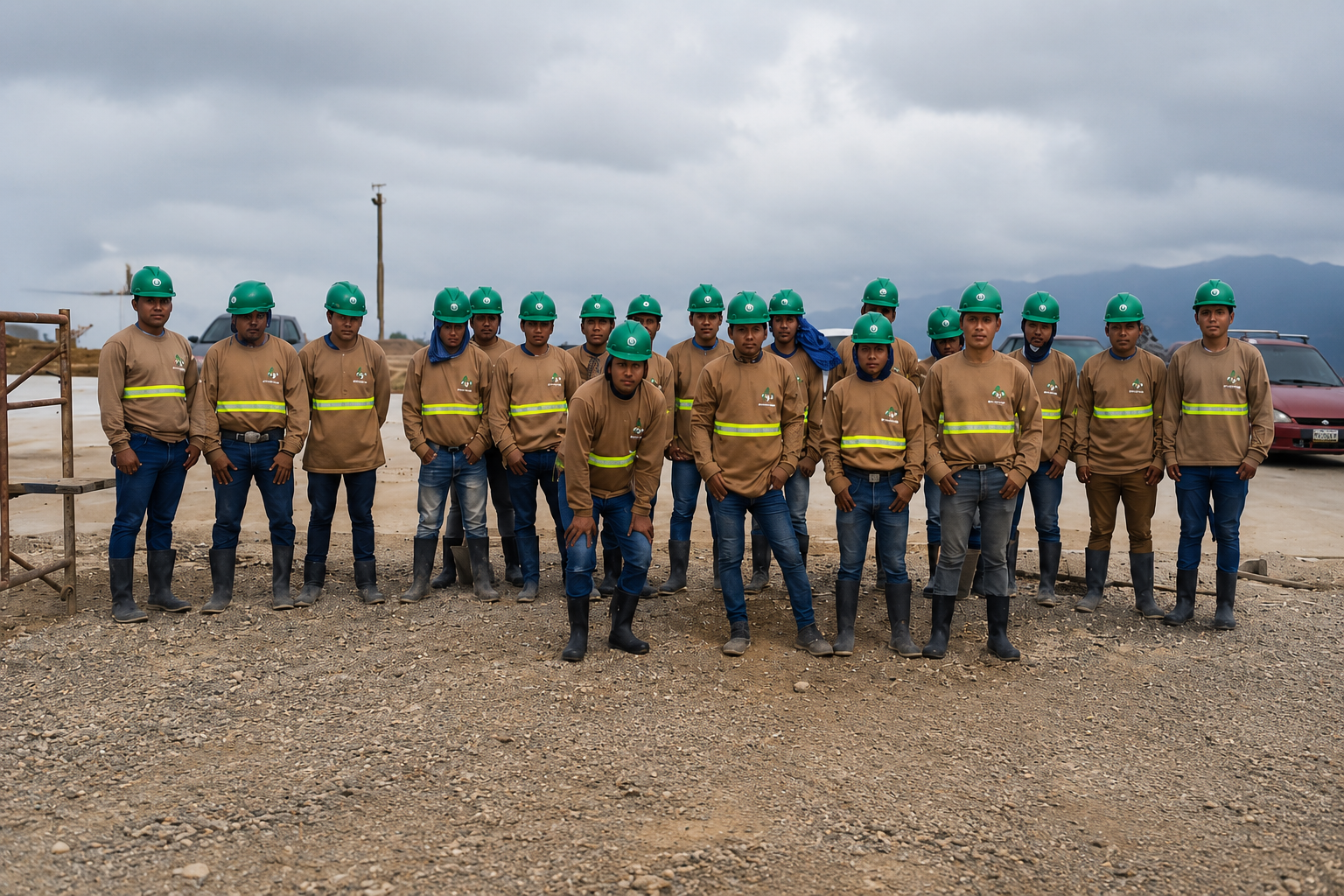 Equipo completo de La Jardinería Paisajismo